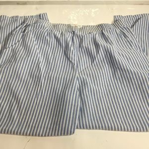 Andrew McMullan Pinstripe Pants Size 18 Blue white